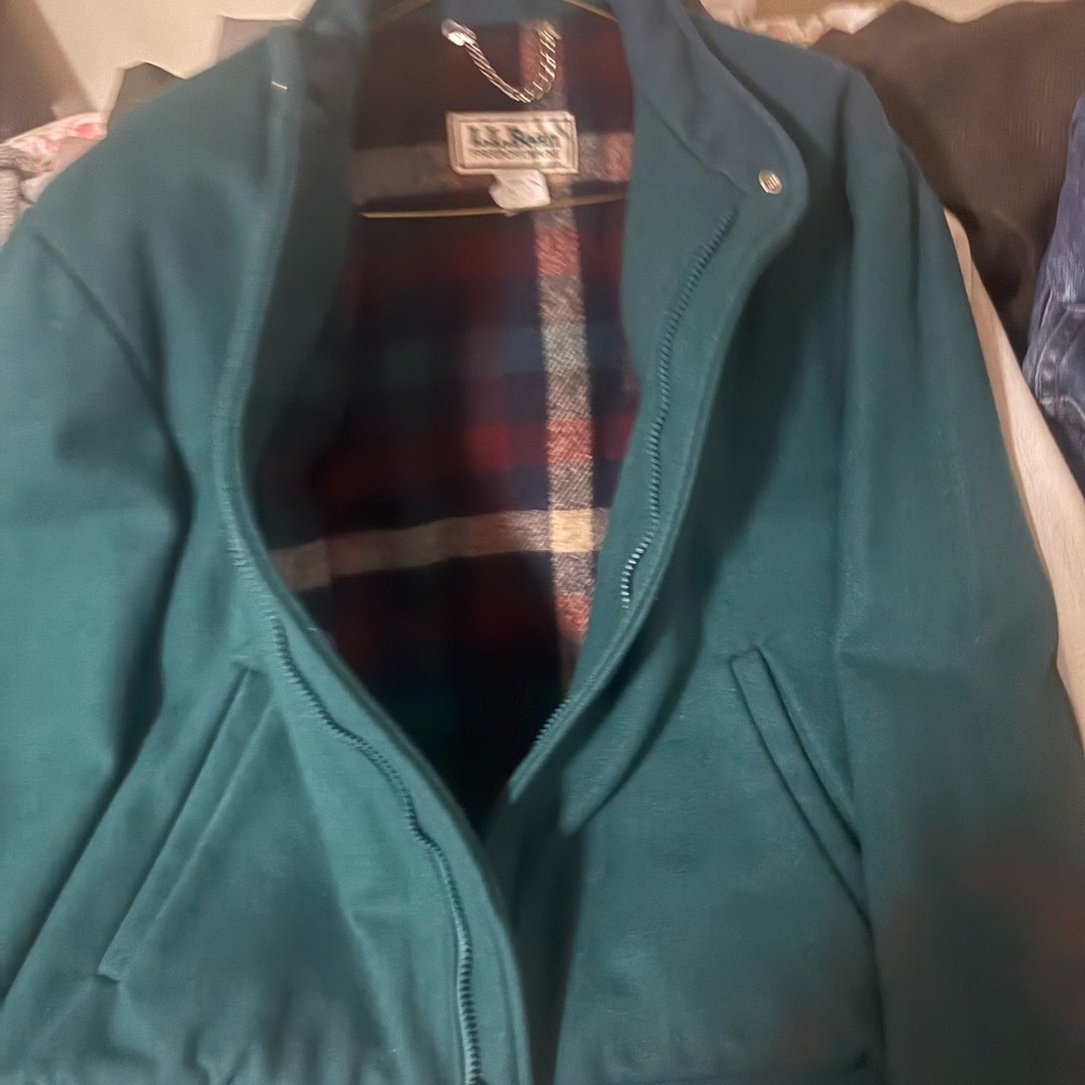 L.L. Bean Teal Performance Jacket